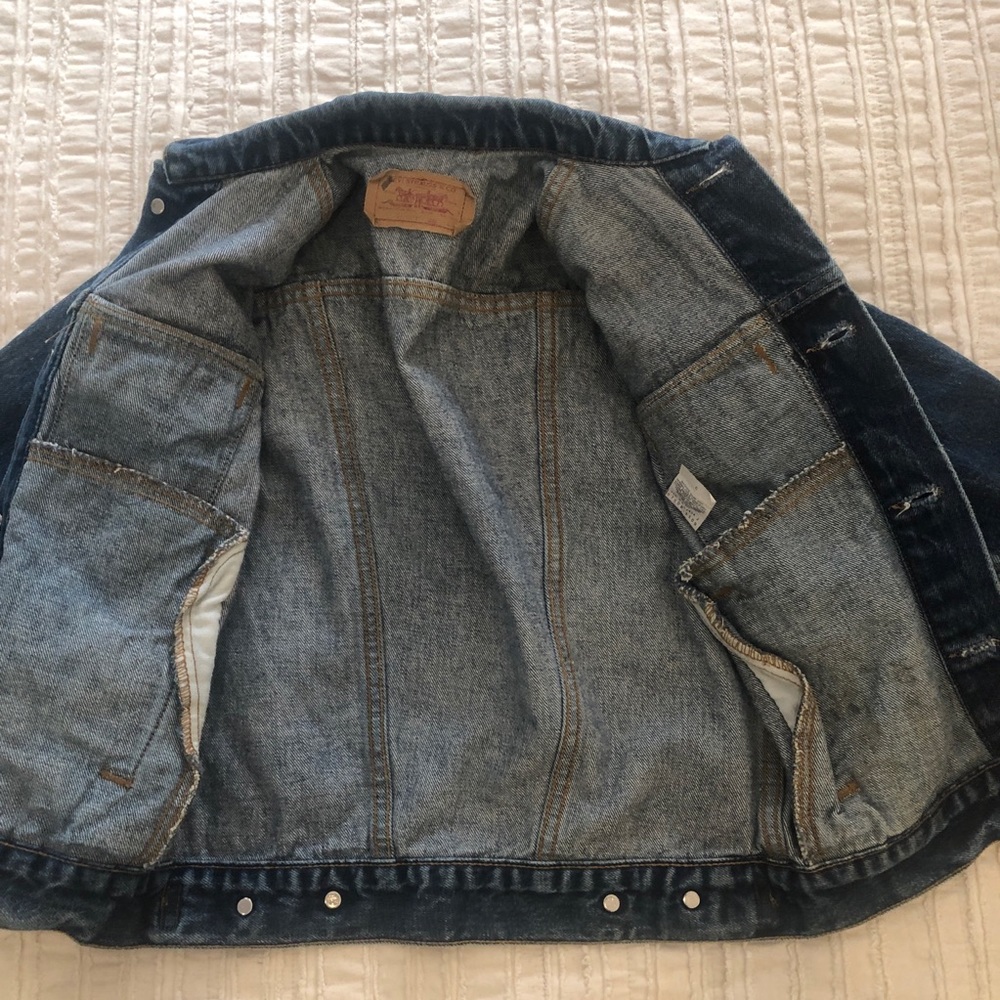 LEVI’S VTG Trucker Denim Jean Jacket 57508-1109 - Picture 4 of 15